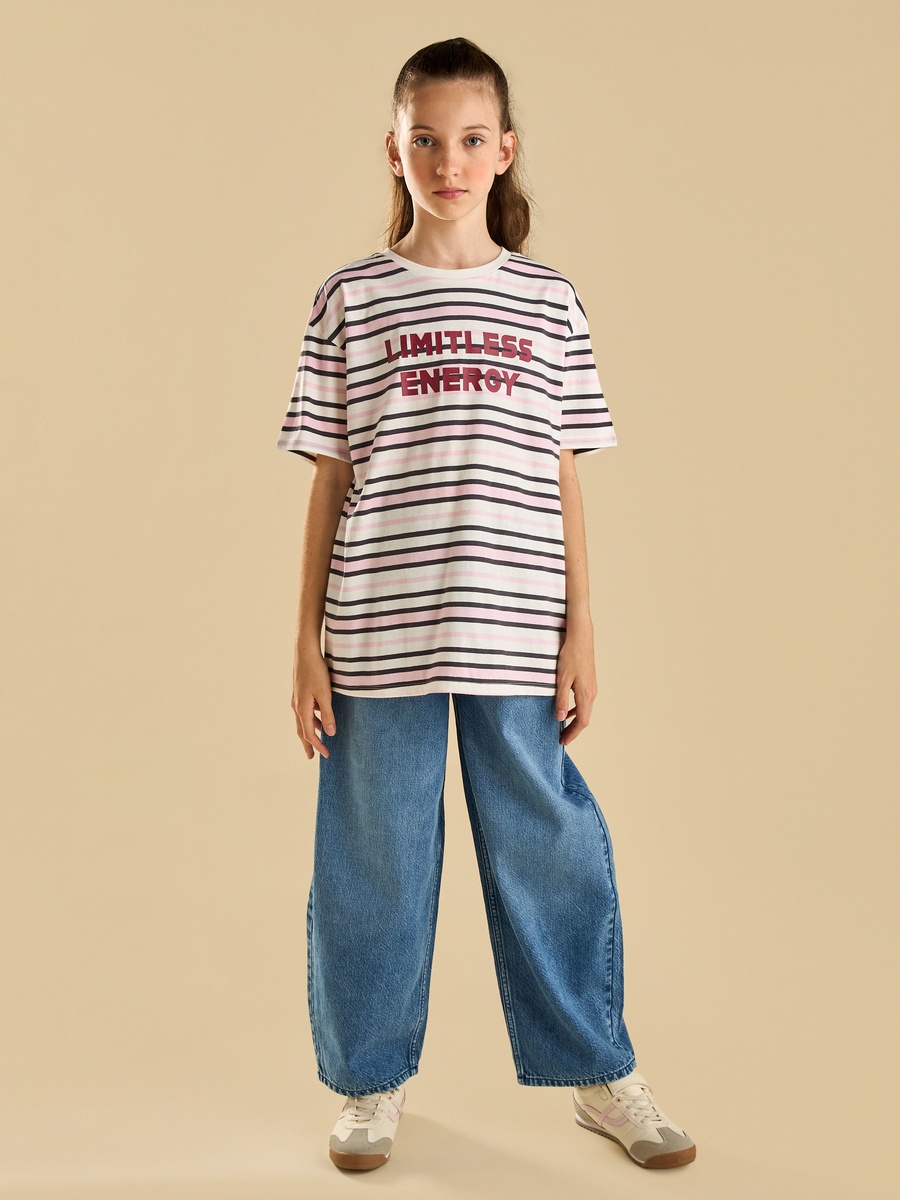 Striped Oversized T-Shirt