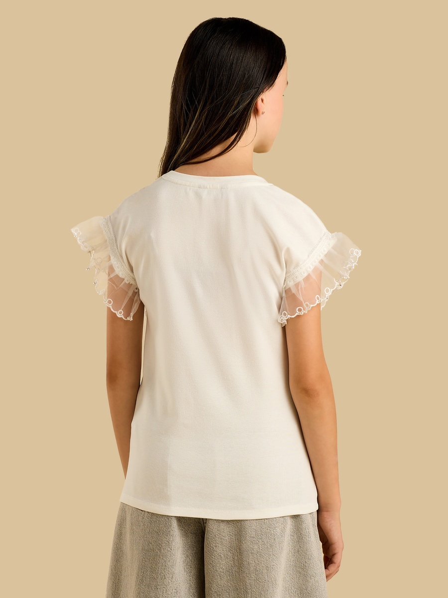 Jasmine Print Loose T-Shirt