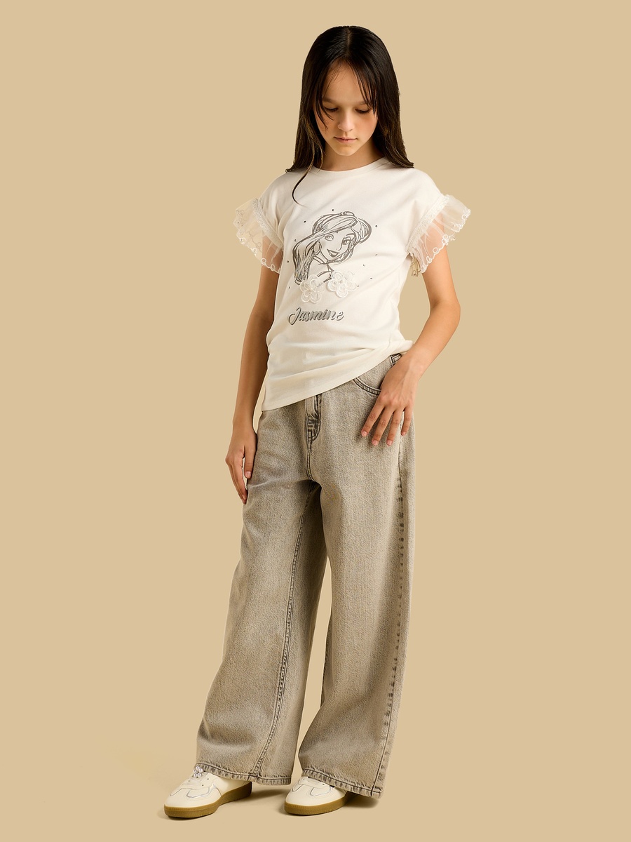 Jasmine Print Loose T-Shirt