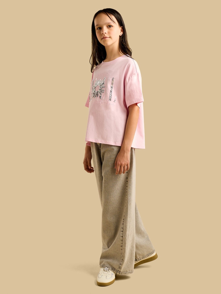 Seoul Embellished Oversized T-Shirt