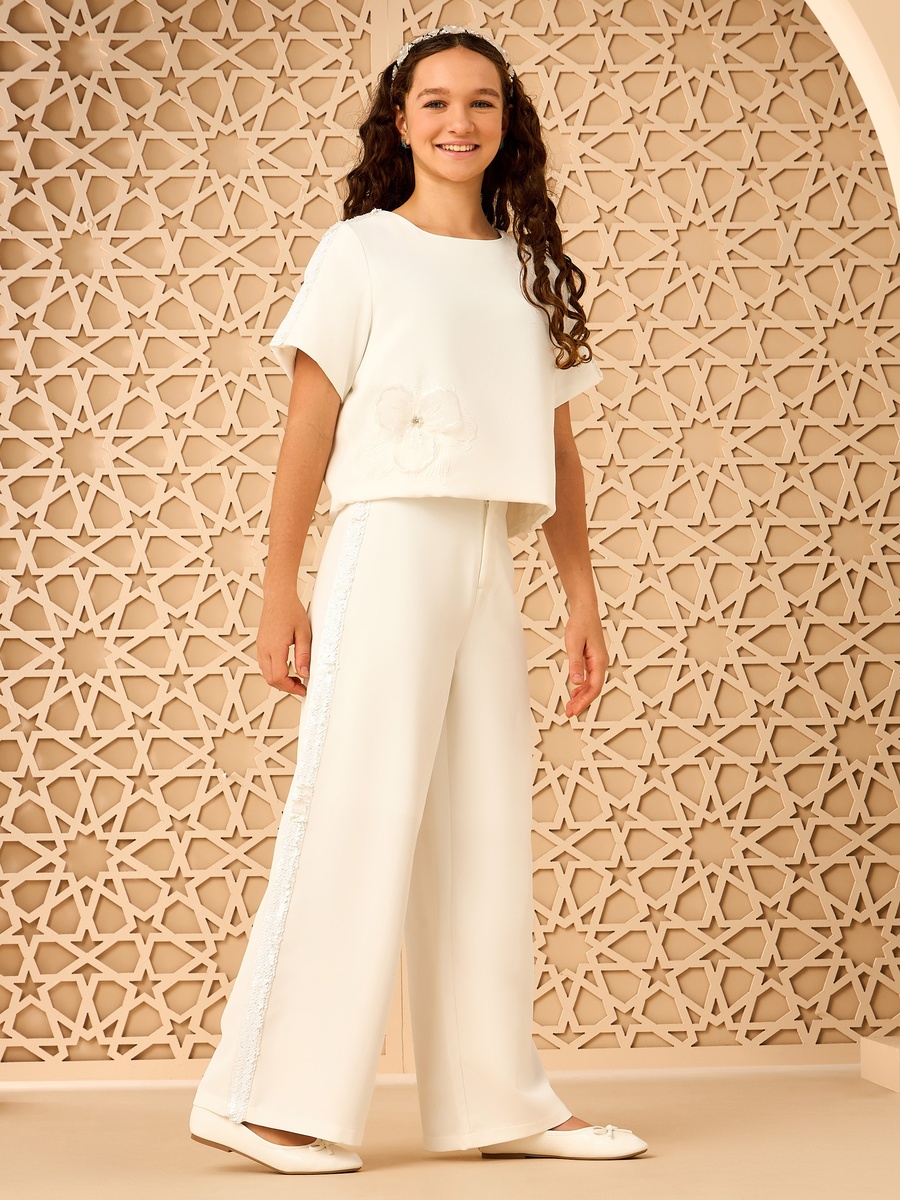 Floral Applique Top