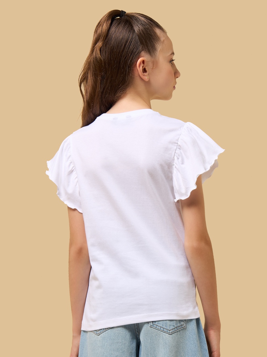 Stone Embellished Oversized Cotton T-Shirt