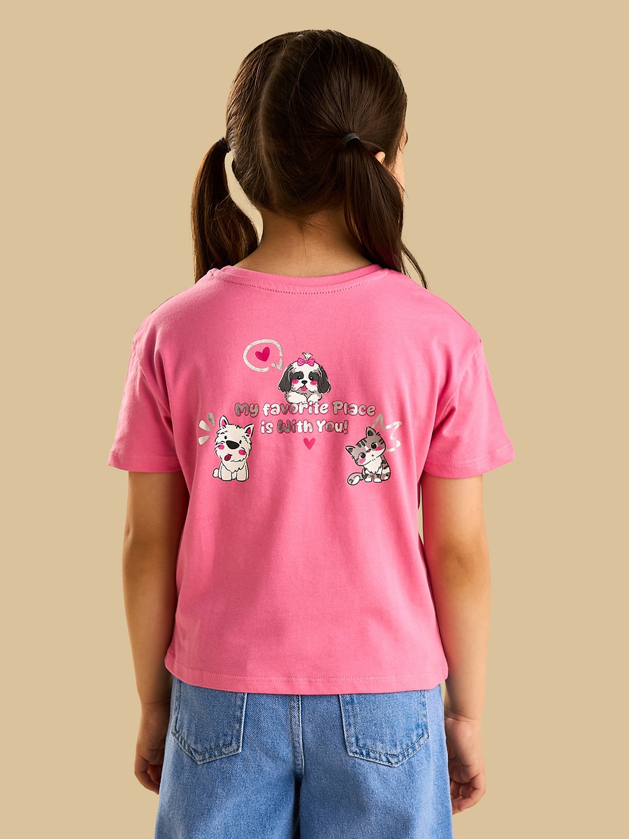 Graphic Print Boxy T-Shirt