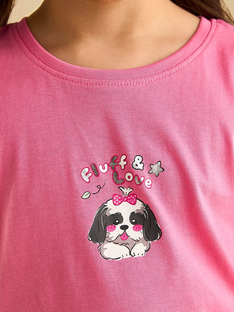 Graphic Print Boxy T-Shirt