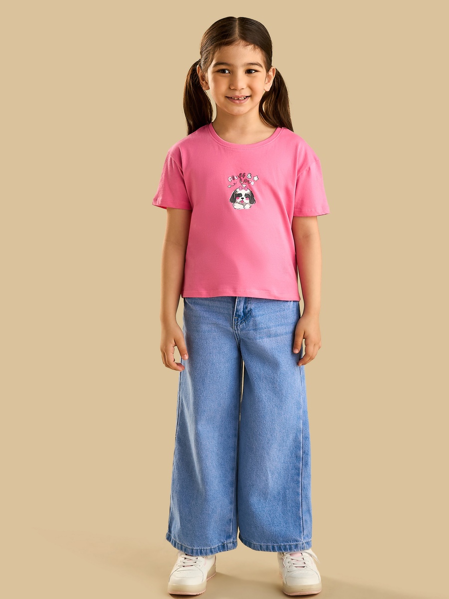 Graphic Print Boxy T-Shirt