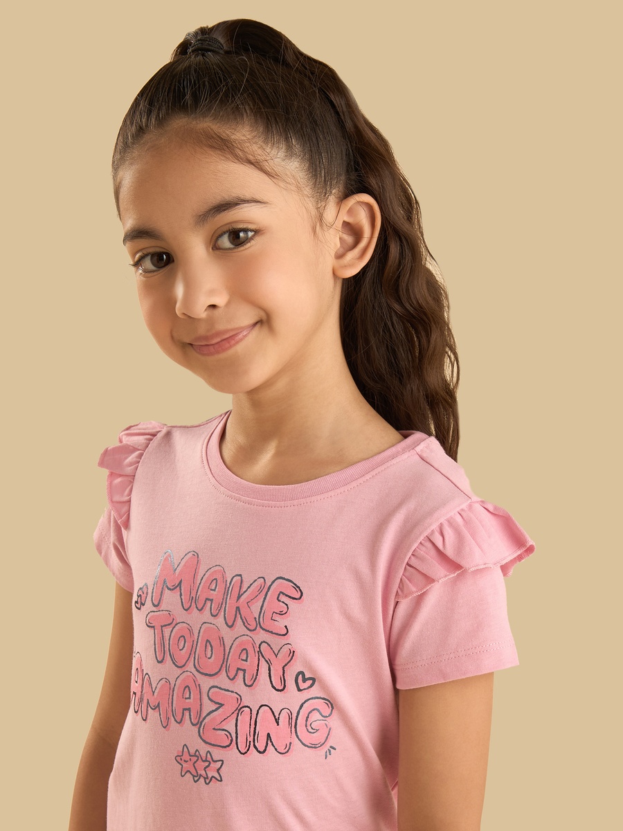Slogan Print T-Shirt