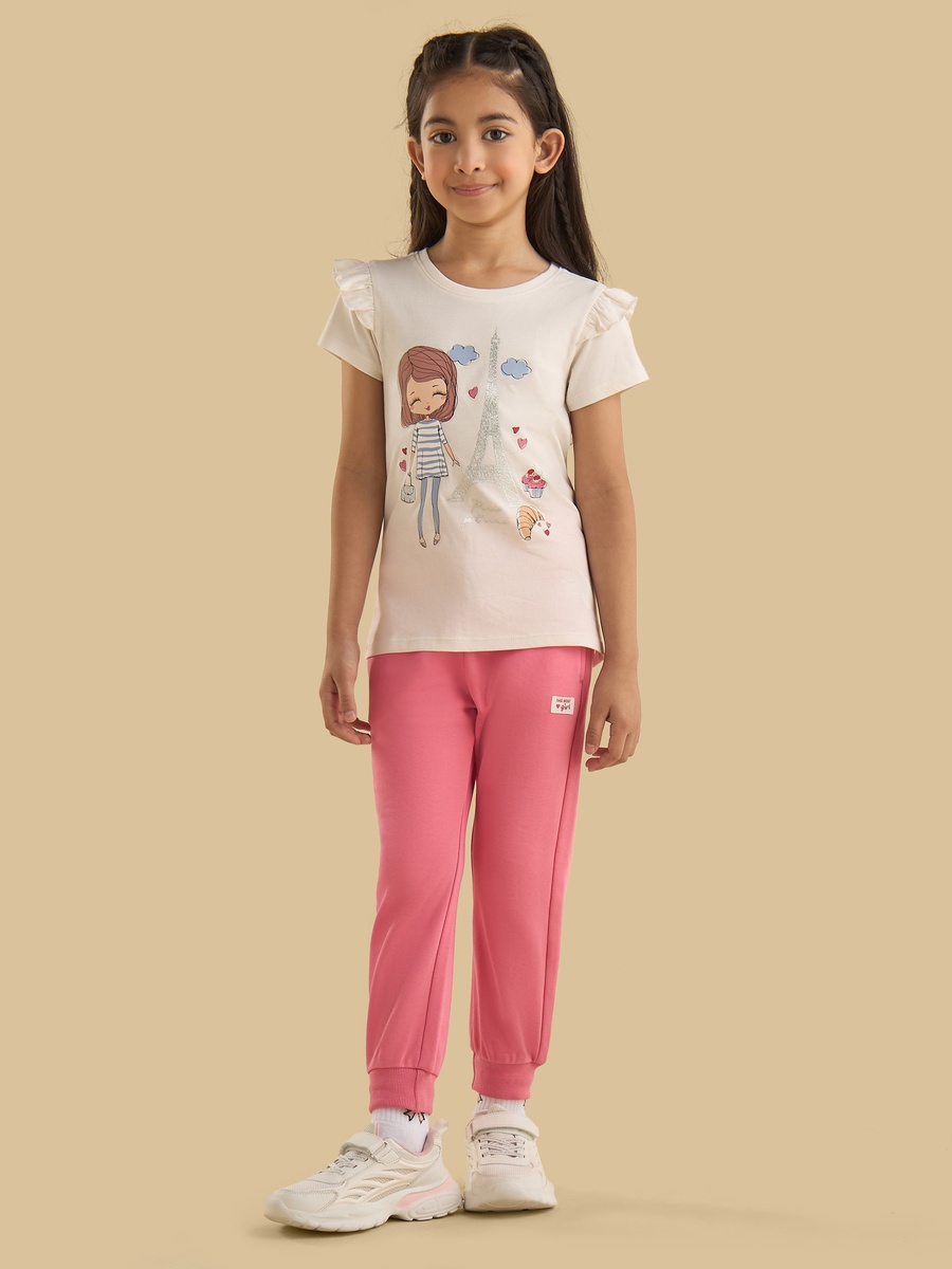 Graphic Print Cotton T-Shirt