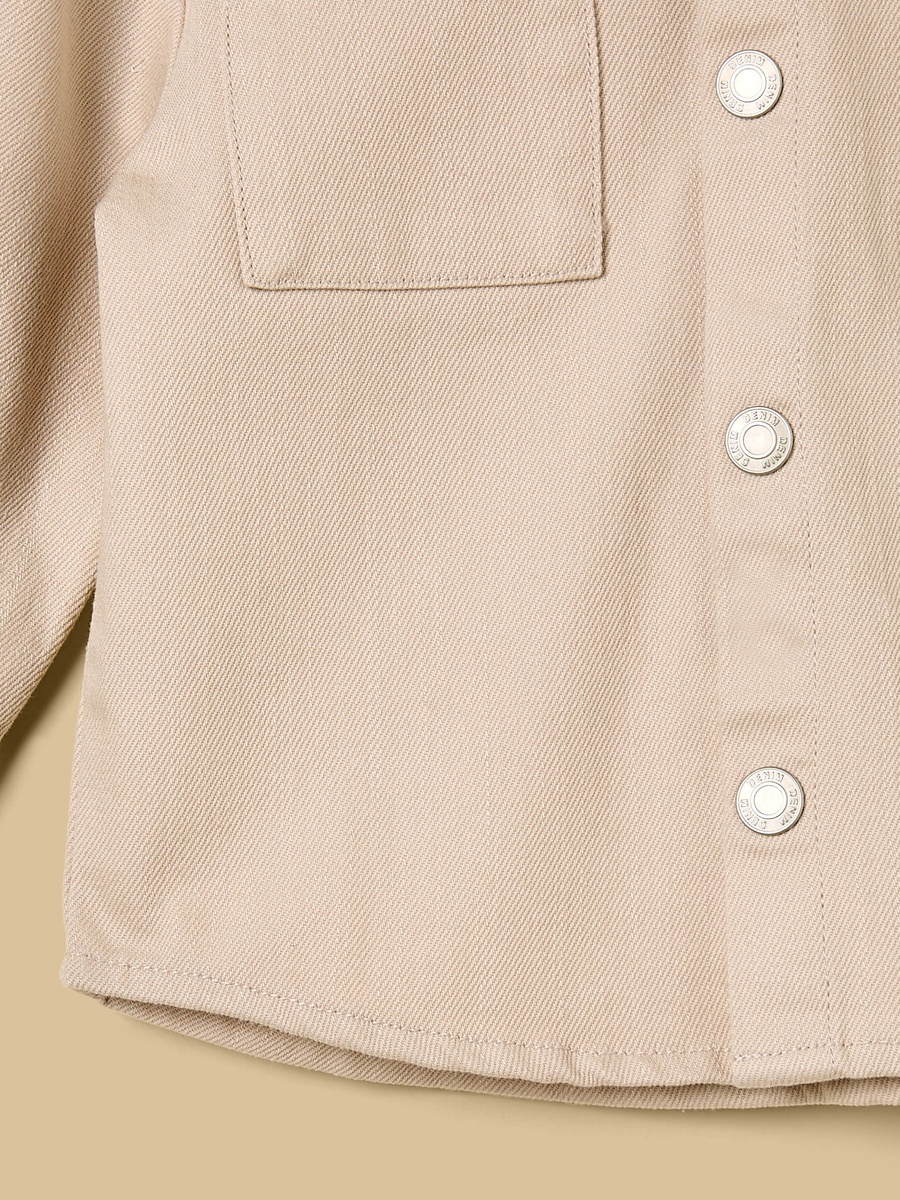 Hooded Twill Shacket