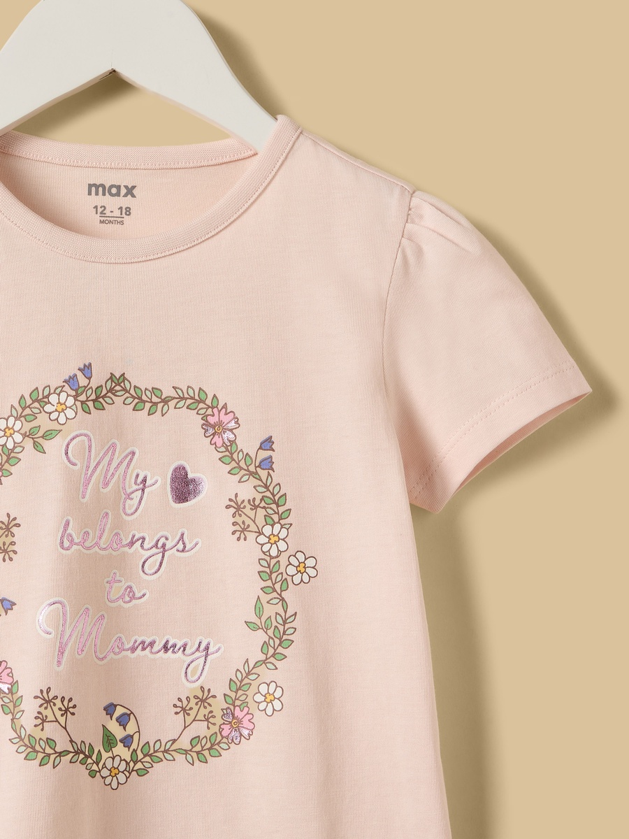Slogan Print T-Shirt