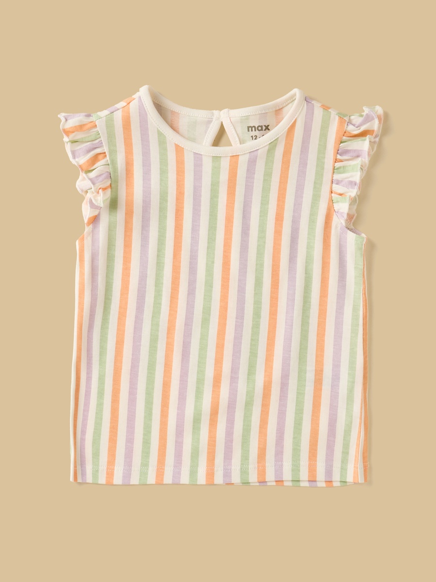 Pack of 3 - Floral Print Cotton T-Shirt