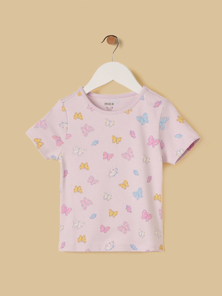 Butterfly Print T-Shirt