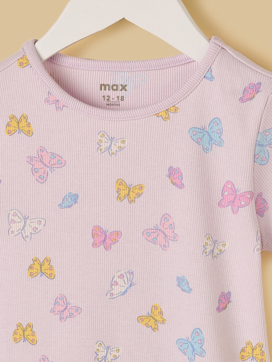 Butterfly Print T-Shirt