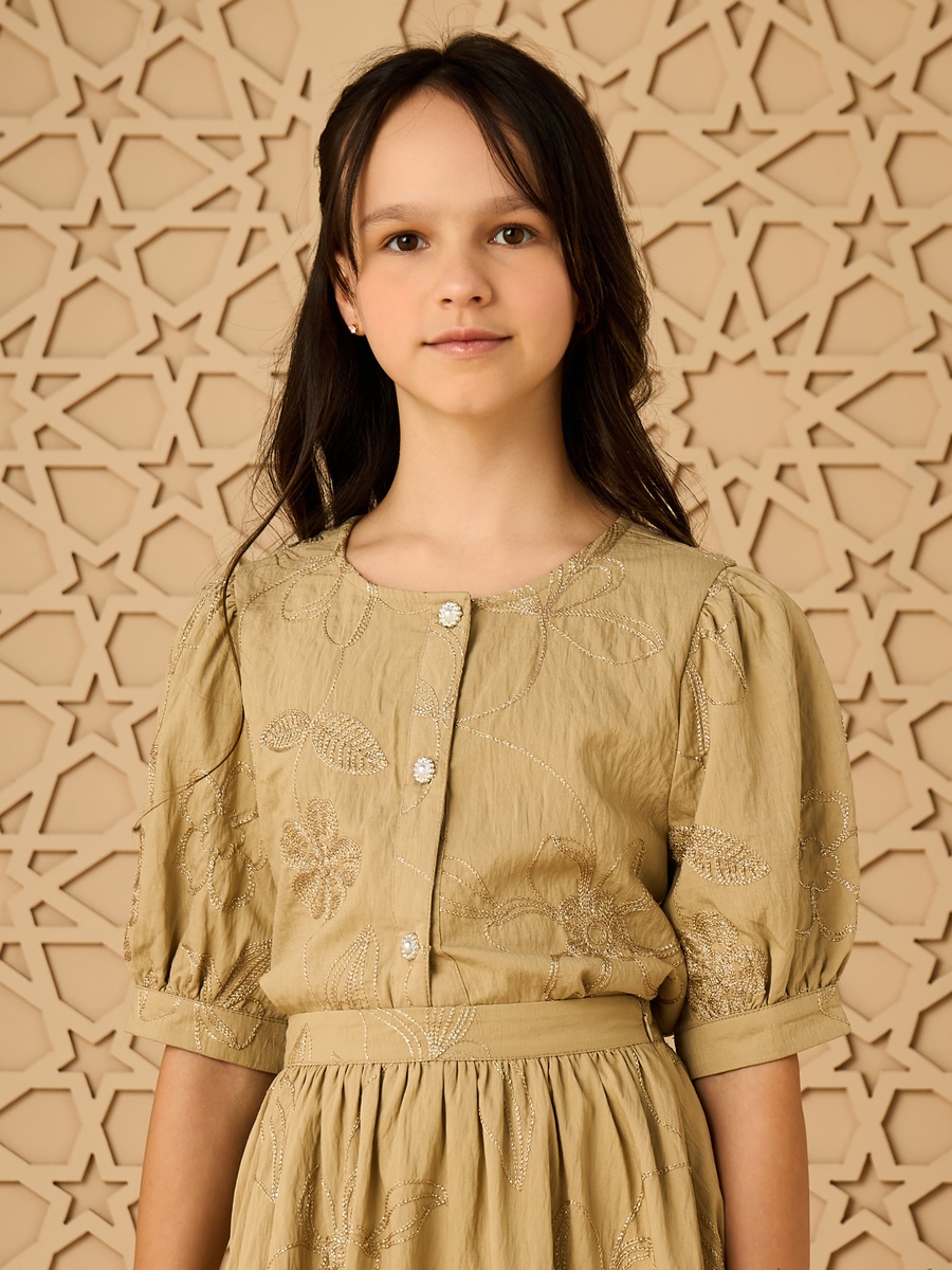 Floral Embroidered Top