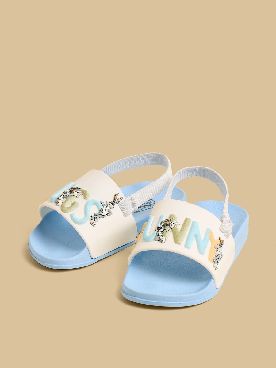 Bugs Bunny Applique Slides with Backstrap