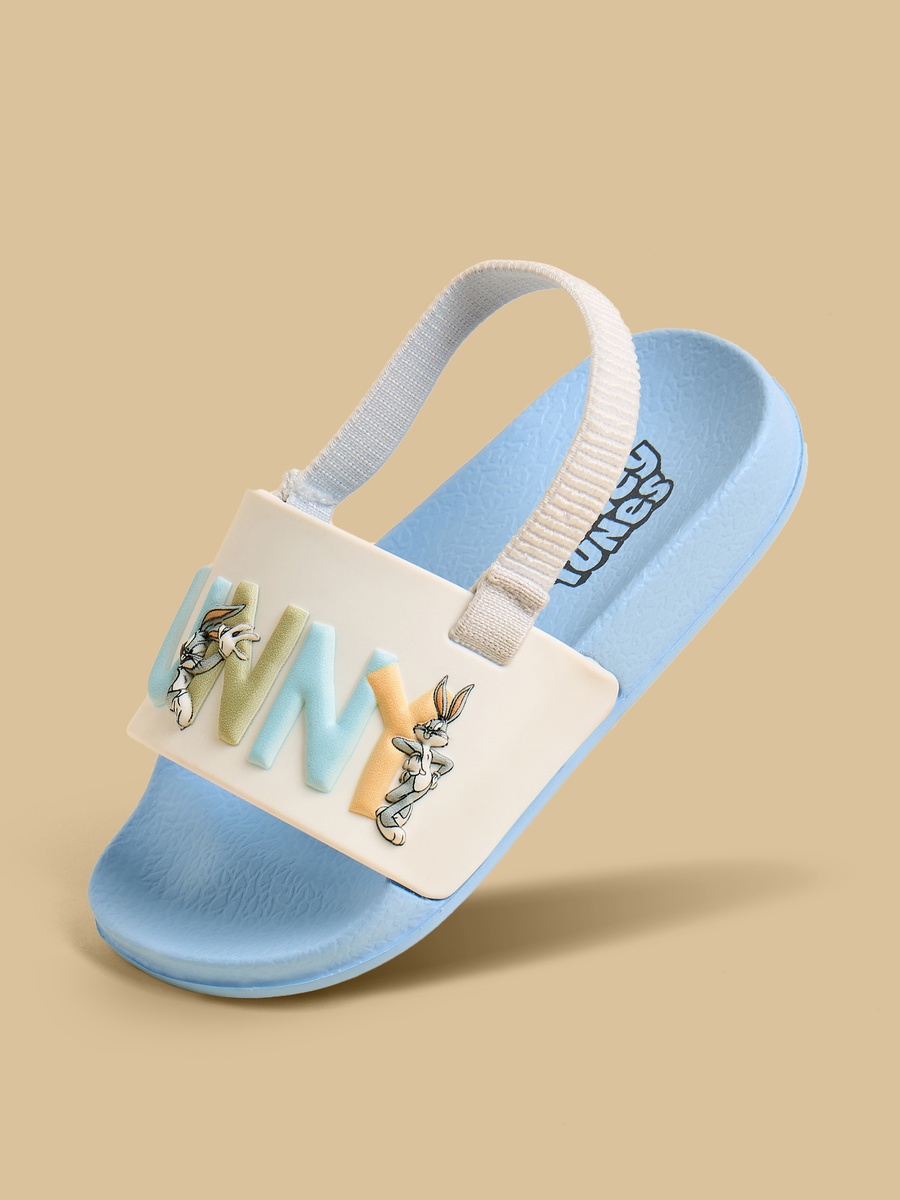 Bugs Bunny Applique Slides with Backstrap