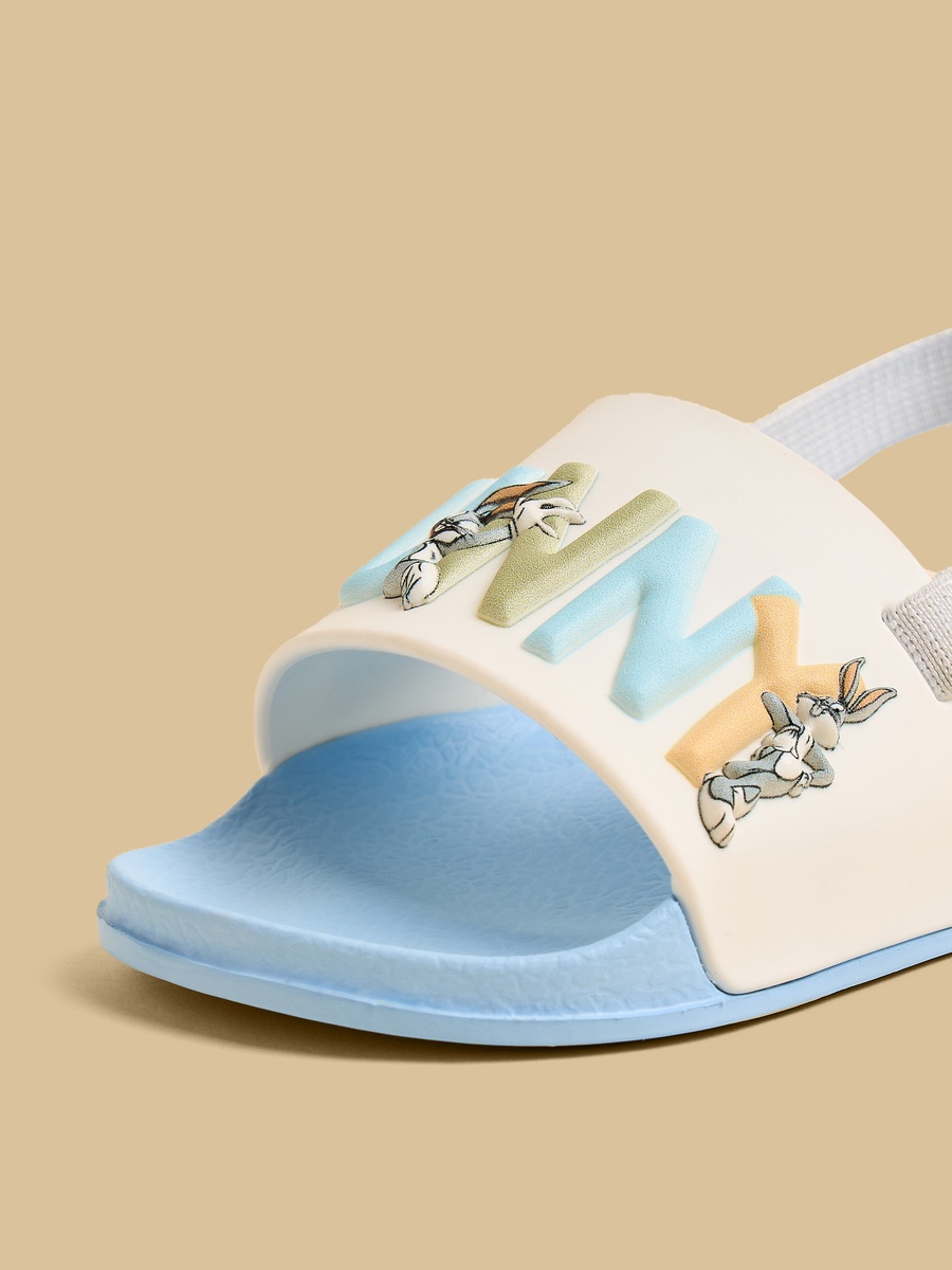 Bugs Bunny Applique Slides with Backstrap