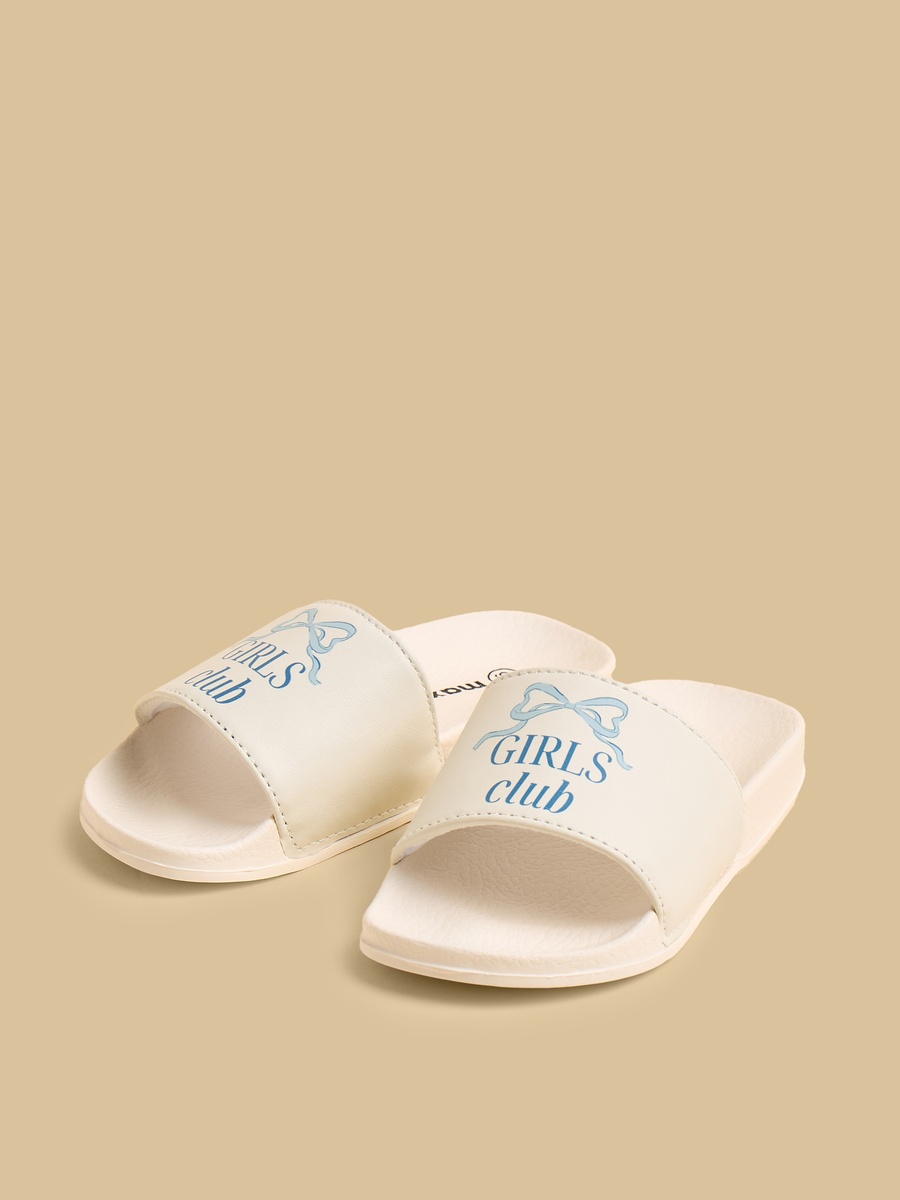 Typographic Varsity Print Slides
