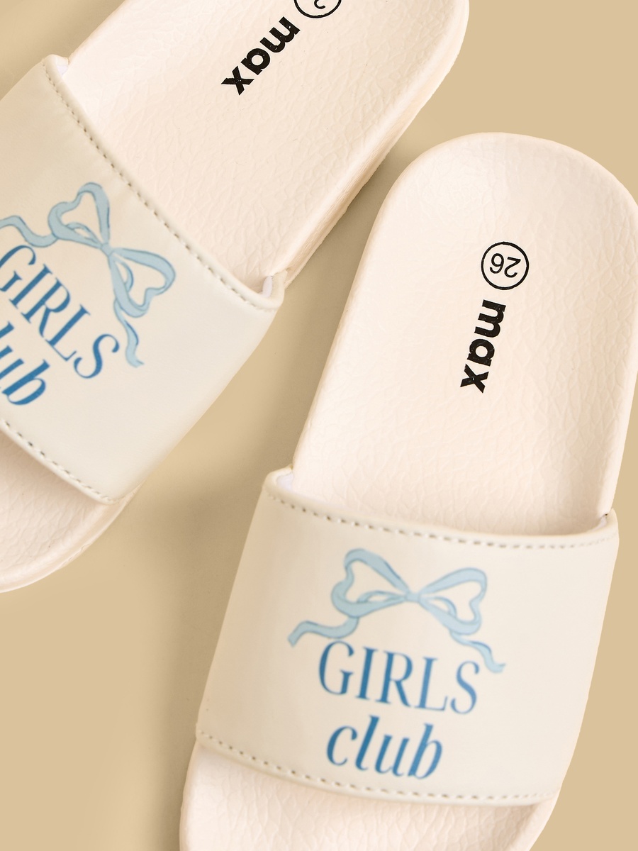 Typographic Varsity Print Slides