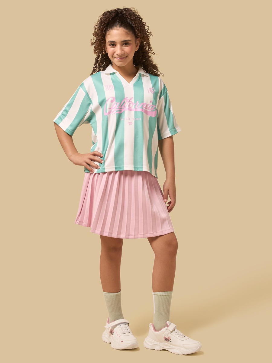 Pleated Modal Skirt