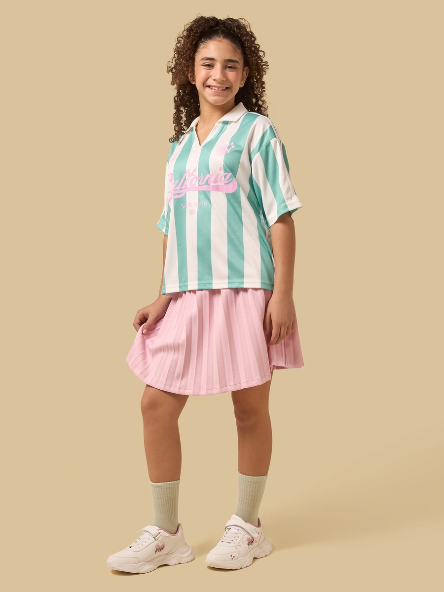 Pleated Modal Skirt