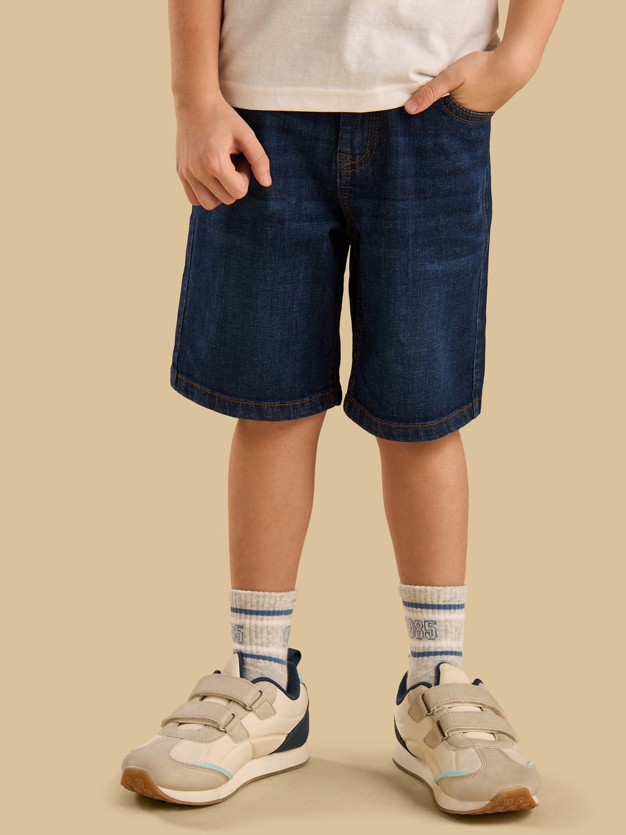 Denim 5-Pocket Shorts