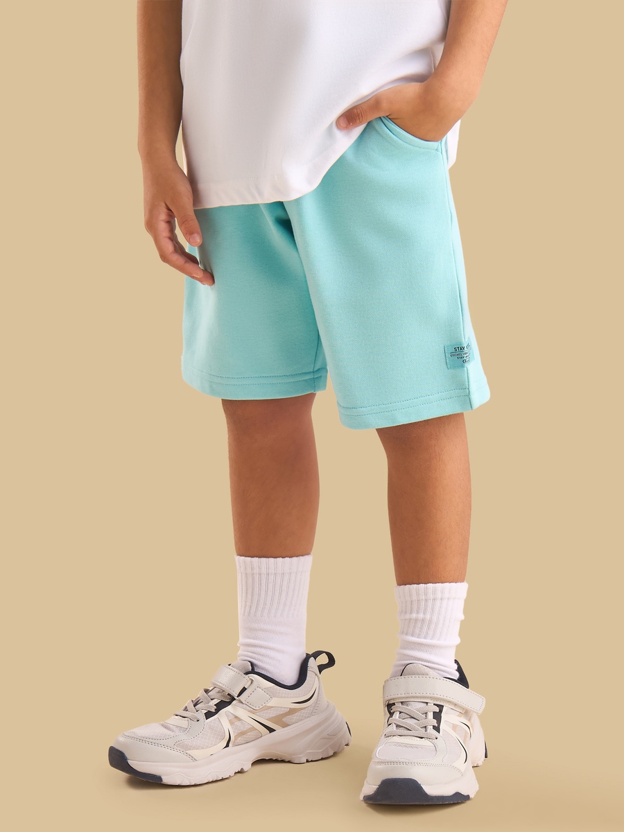 Plain Knit Shorts