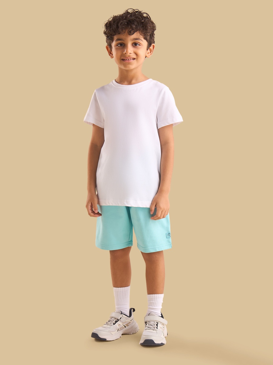 Plain Knit Shorts
