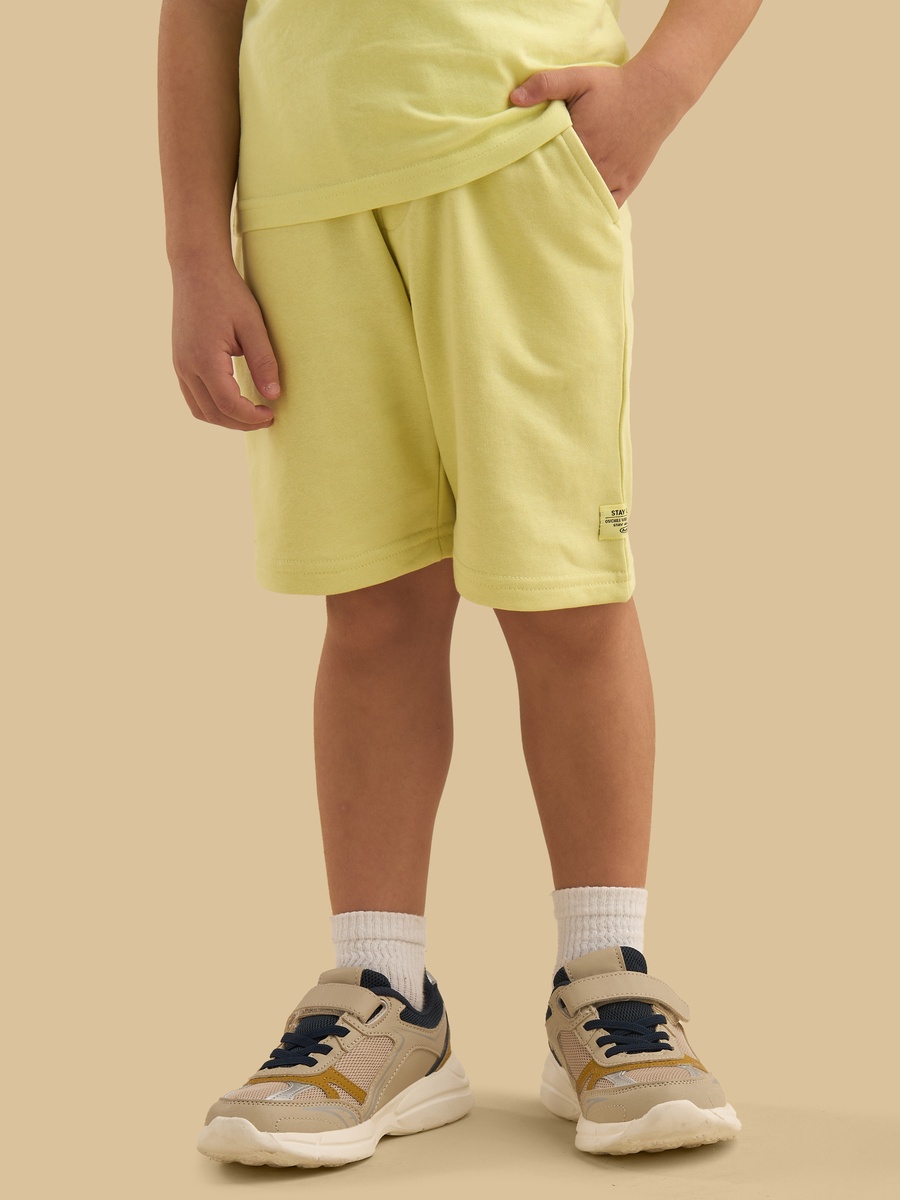 Plain Knit Shorts