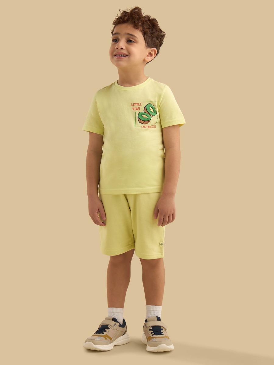 Plain Knit Shorts