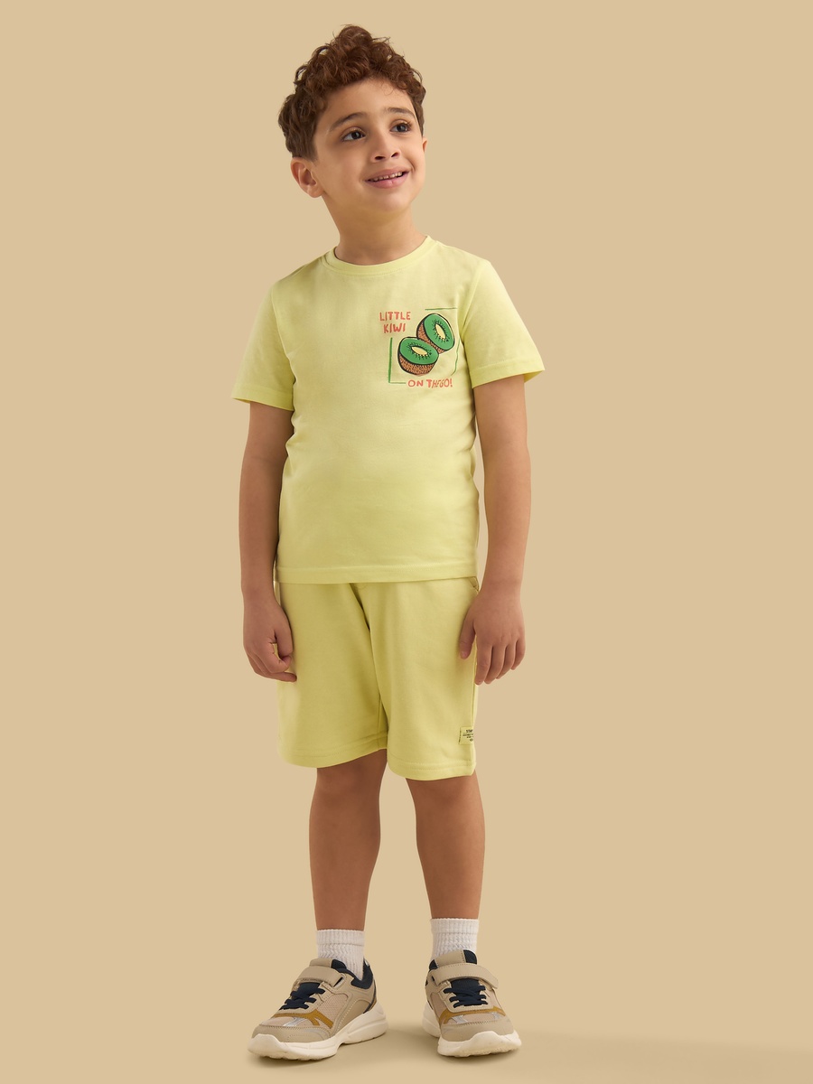 Plain Knit Shorts