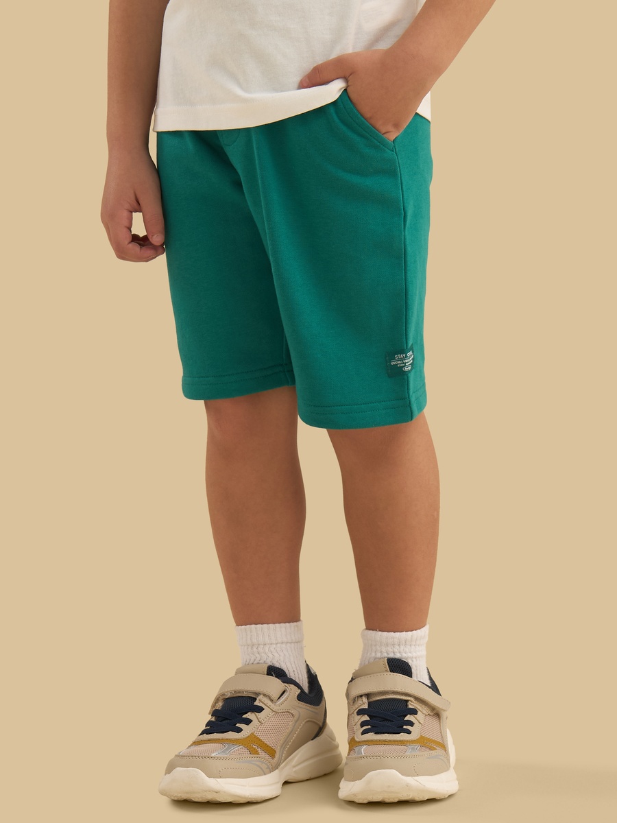 Plain Knit Shorts