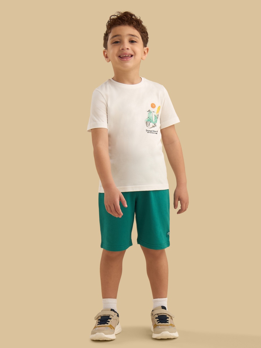 Plain Knit Shorts