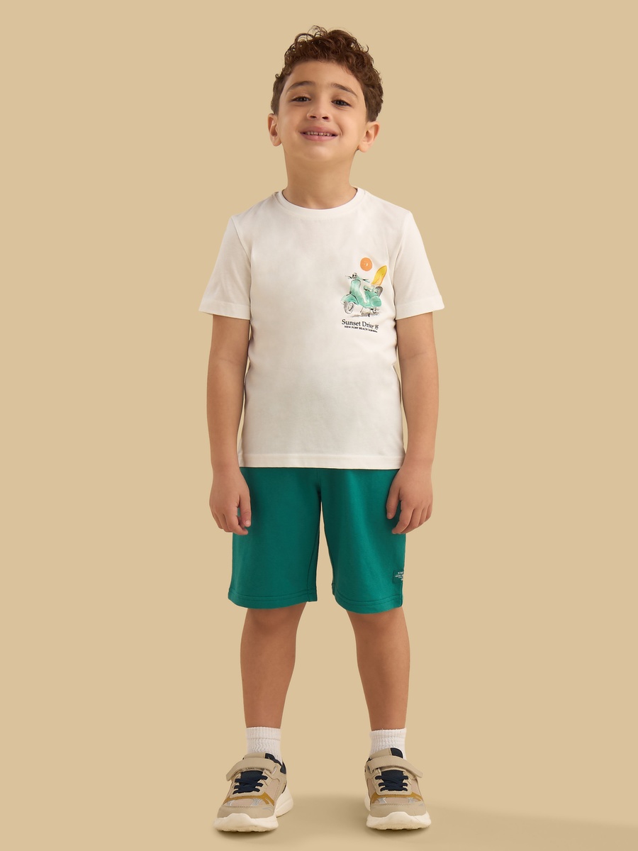 Plain Knit Shorts