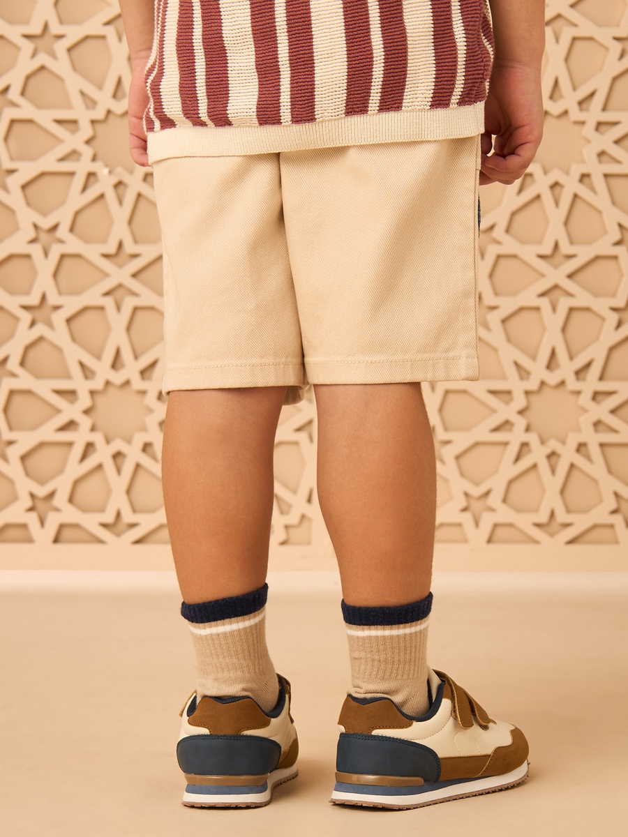 Badge Accent Shorts