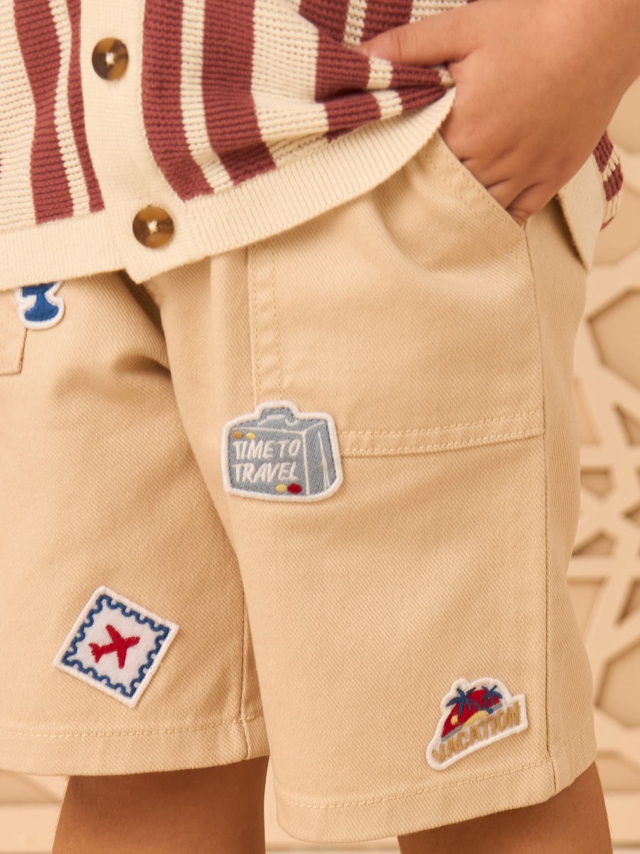 Badge Accent Shorts