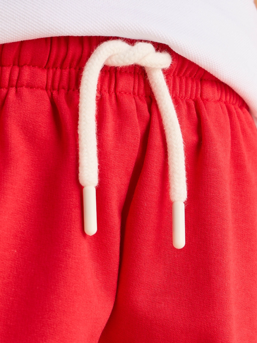 Contrast Tape Knit Shorts