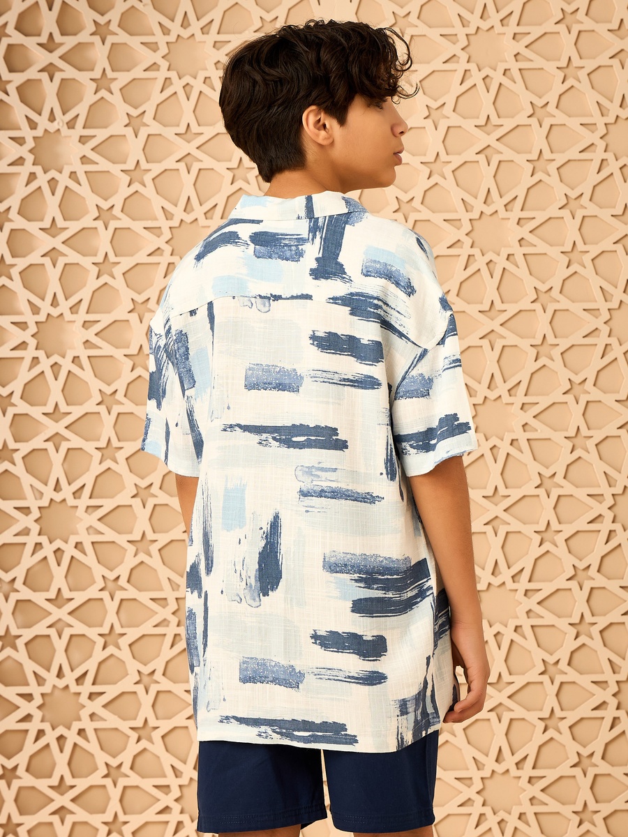 Air Brushed Print Shirt