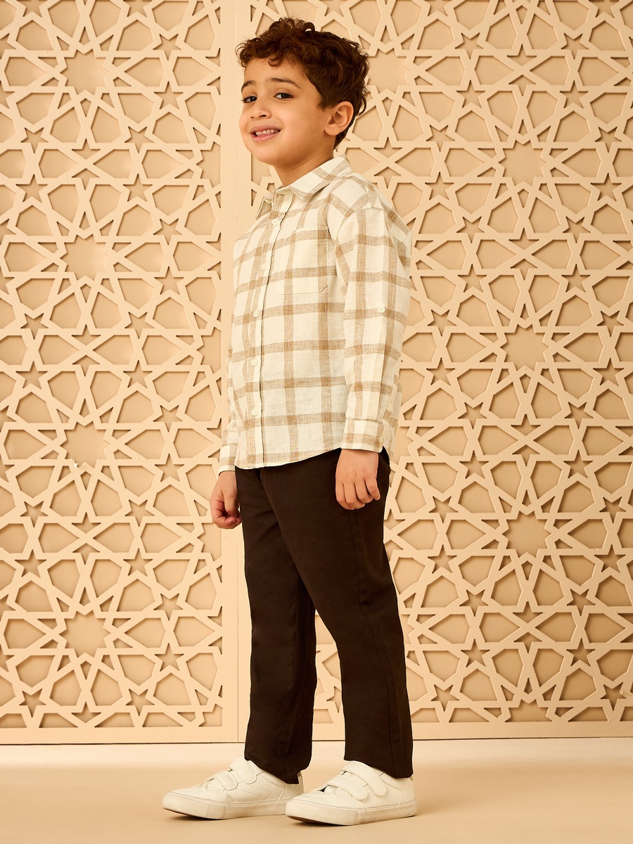 Checked Linen Shirt