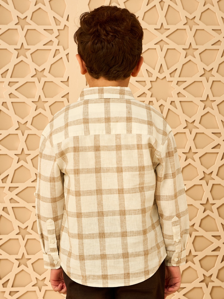 Checked Linen Shirt