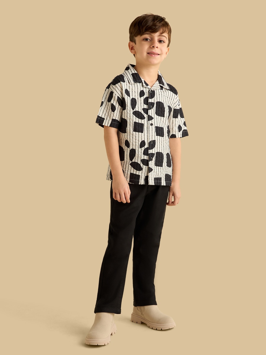 Embroidered Cotton Shirt
