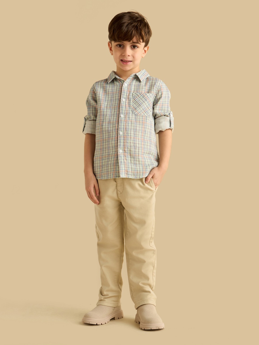 Checked Cotton Shirt