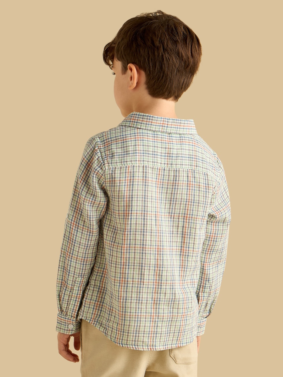Checked Cotton Shirt