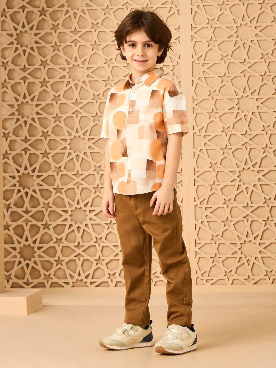 Abstract Print Shirt