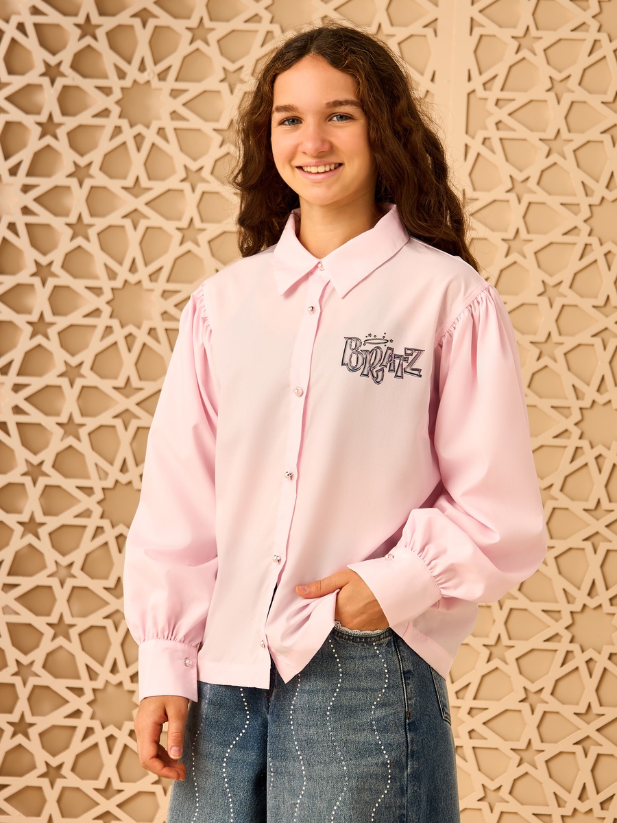 Printed Pearl Button Shirt