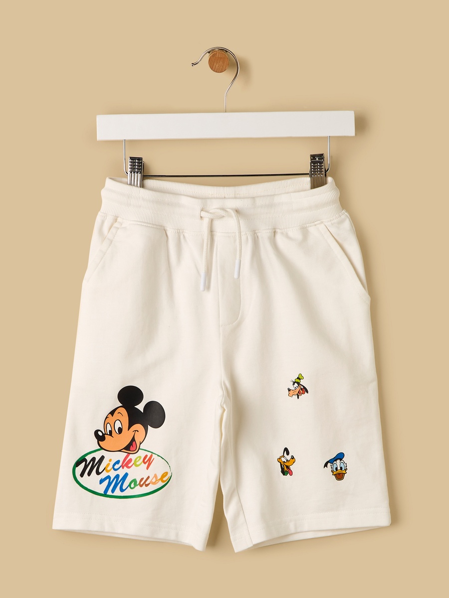 Mickey Mouse and Friends Print T-Shirt and Shorts Set