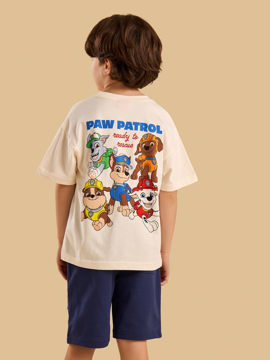 Paw Patrol Embossed T-Shirt and Shorts Set