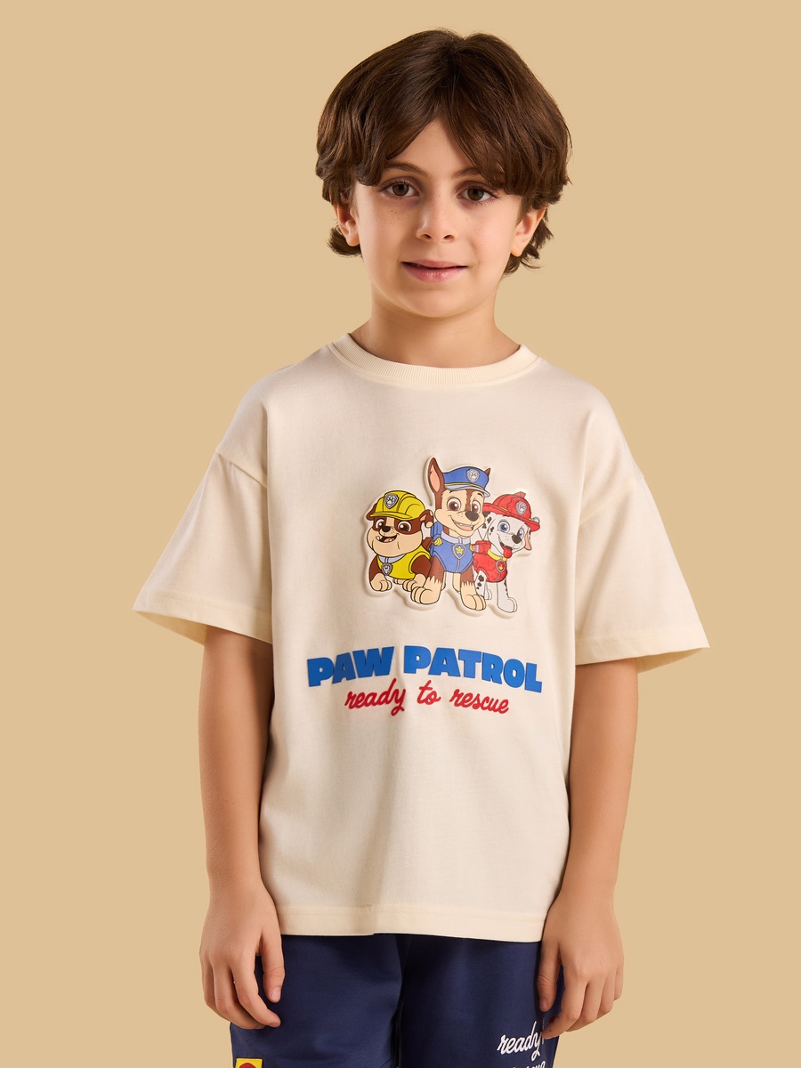 Paw Patrol Embossed T-Shirt and Shorts Set