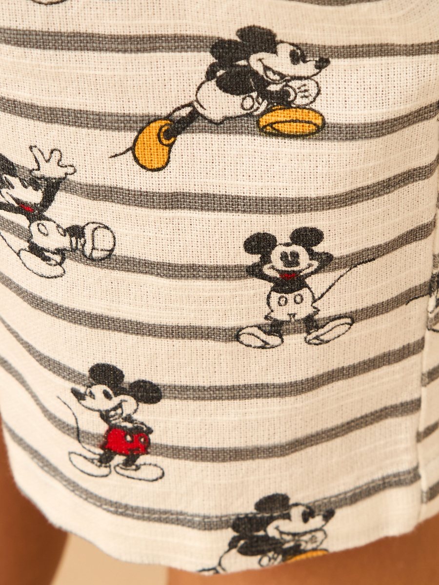 Mickey Mouse PrinT-Shirt and Shorts Set