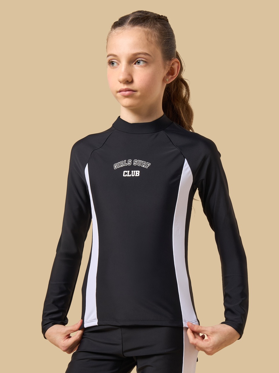 Colourblock Rash Guard Set