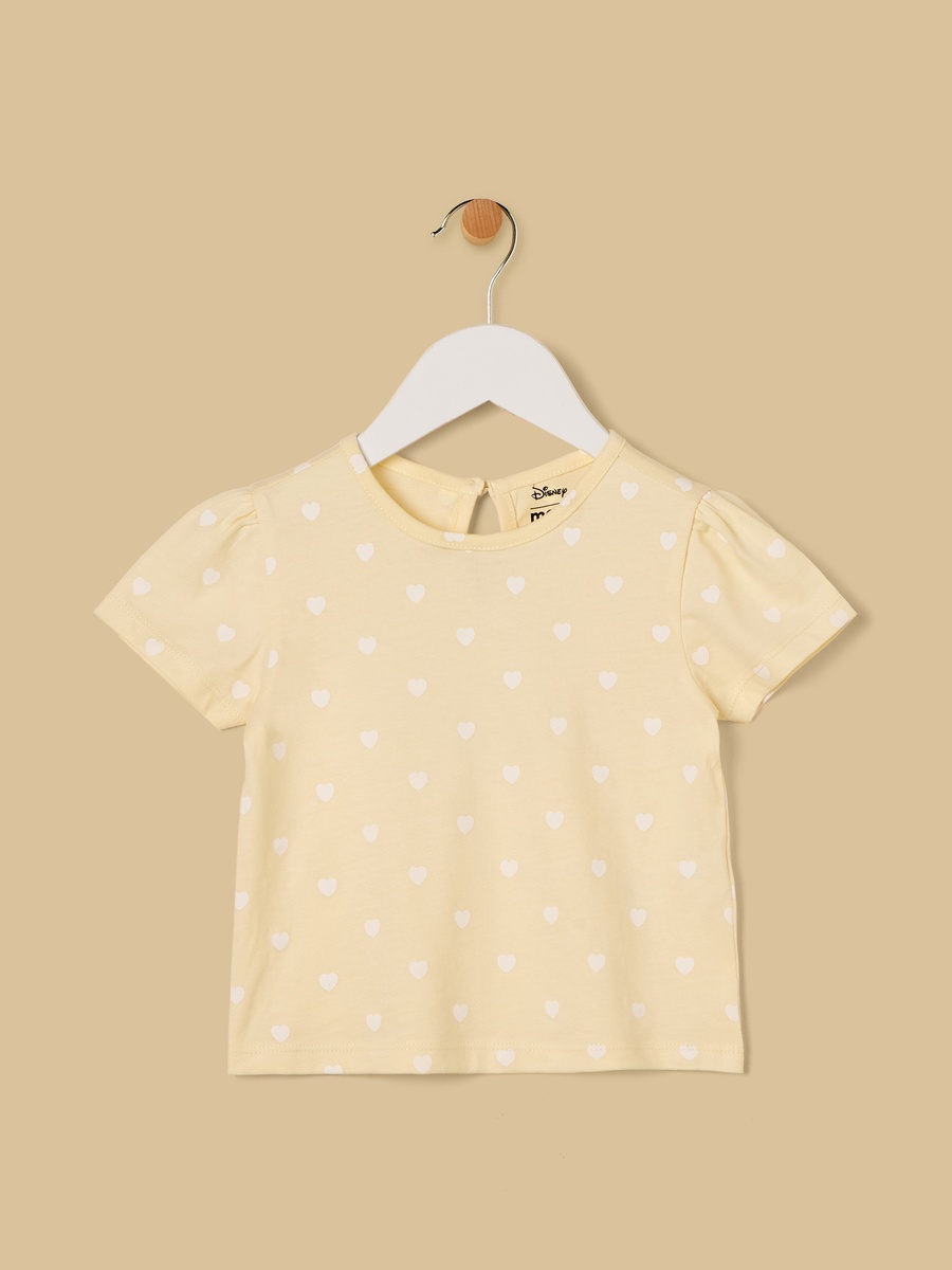 Stitch Applique Denim Pinafore with T-Shirt